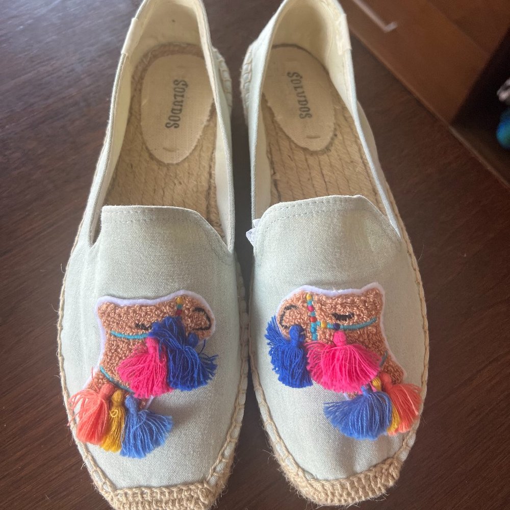 Soludos Women's Tassel Camel Espadrilles